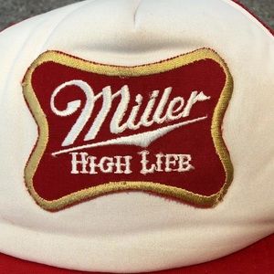 Vintage Miller Lite High Life SnapBack hat